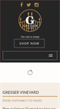 Mobile Screenshot of gresservineyard.com